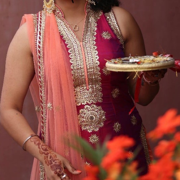 Sharara suit - Picture 1 of 7